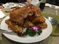 椒盐螃蟹-岭南小馆