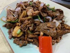 葱姜炒猪杂-标记美食新鲜猪杂(兴南大道店)