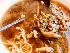 咸菜肉丝汤面-复旦大学本部-食堂