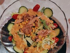 金枪鱼蔬菜沙拉-七八冷面·延边朝鲜族美食(欢乐谷店)