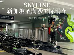 -圣淘沙天际线斜坡滑车