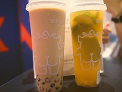 潮汕路边柠檬茶-茶力的小怪兽(梅林卓悦汇店)