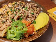 照烧鸡牛肉拼盘饭-林妈妈村·日式料理(宝山龙湖天街店)