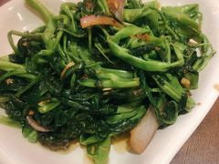 马拉盏炒通菜-大头虾越式风味餐厅(光明广场店)