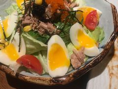 金枪鱼溏心蛋蔬菜沙拉-二丁目食堂(铁西万象汇店)