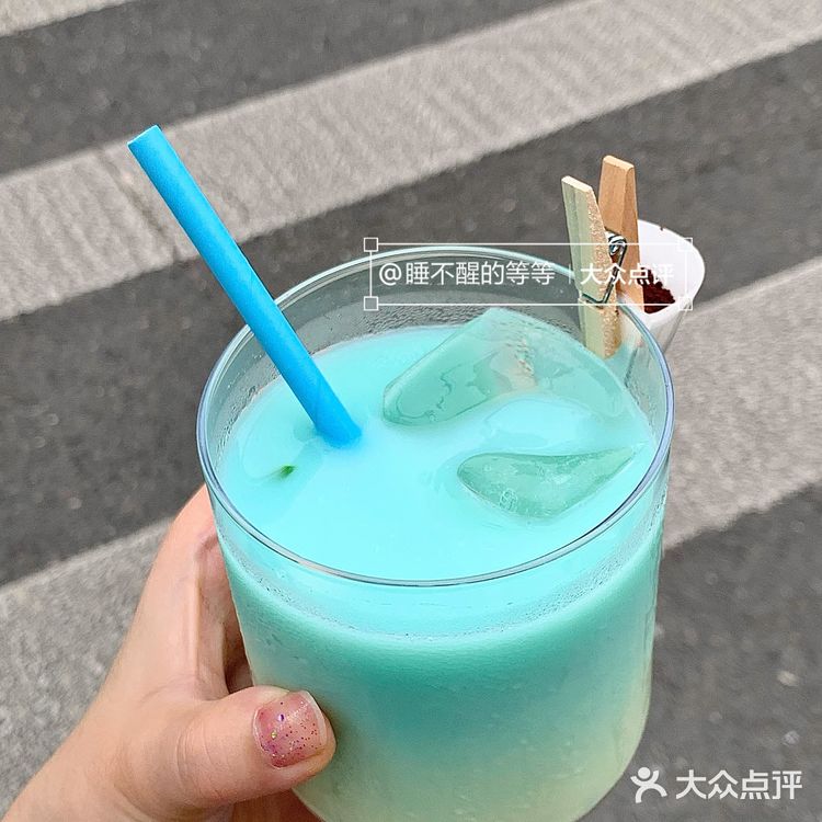 上海限时快闪🌏plmm都去喝这杯「海洋绿洲」!!