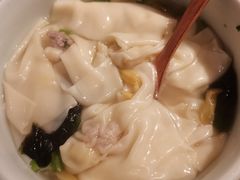 鸡汤鲜虾小馄饨-绿茶餐厅(华联万柳店)