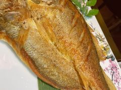 铁板香煎黄花鱼-原志优秀食材·匠心料理·海胆主题(金亿广场店)