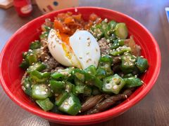 秋葵月见牛丼饭-伽喱博士 Dr.CURRY咖喱饭(太阳宫咖喱店)