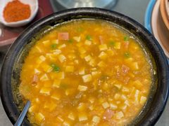 蟹黄火腿豆花-陶德砂锅(蜀汉路店)