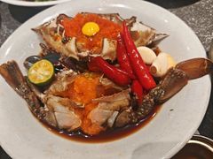 -草家酱蟹炭火烤肉店(珲春南路一店)