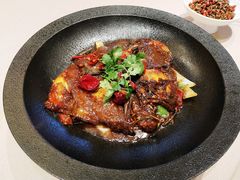 风味蝶鱼头-将相和·海鲜蒸饺大连菜