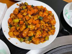 -北京龙庆四季香农家饭庄·灶台鱼·碳烤虹鳟鱼(龙庆峡店)