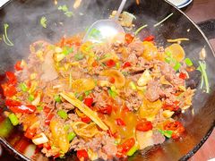 小炒黄牛肉-小隐人家(乐松店)