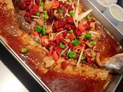 鲜椒肥肠烤鱼-半天妖烤鱼(新中关购物中心店)