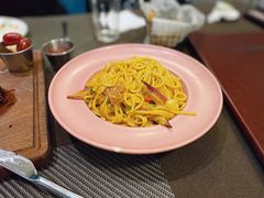 麻辣大虾意大利面-悦享绿山墙西餐厅