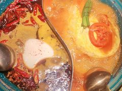 番茄牛油鸳鸯锅-吼堂老火锅(太古里总店)