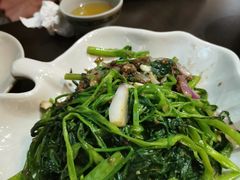 马拉盏炒通菜-大头虾越式风味餐厅(光明广场店)