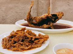 罾蹦鲤鱼-奥华餐厅·老张记(台基厂店)