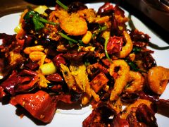 辣炒河虾-风暴音乐烧烤串吧