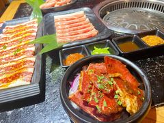 厚切猪五花-九田家黑牛烤肉料理(太奥广场店)