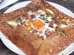 鸡蛋蘑菇熏肉荞麦可丽饼-RAC BAR(安福路店)