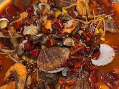 -海派美食·家宴海鲜青岛菜·石锅鲽鱼头(东方城店)