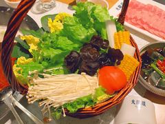 蔬菜拼盘-大龙燚火锅