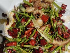 干煸鱿鱼爪-晚归月亮湾私家菜(临邑路店)