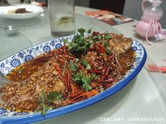 蒜爆鲤鱼-忆外婆徐州菜·地锅鸡·生日宴(吴庄店)