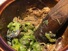 皮蛋青椒擂茄子-费大厨辣椒炒肉(皇庭广场店)