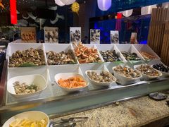 自助取餐区-怡咖啡海鲜自助餐厅(浦东香格里拉店)