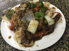 濕炒豉椒牛肉河-新鸿发咖啡美食
