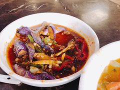 肉沫茄子-何记面馆(龙泉山店)