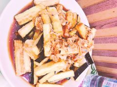 蛤蜊肉拌茄子-华春餐馆(鱼山路店)