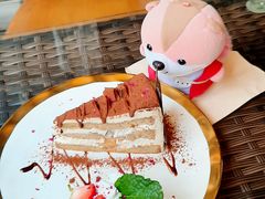 焦糖咖啡蛋糕-layback cafe & bar