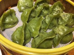 猪肉肉蘑蒸饺-大清花饺子(山庄店)