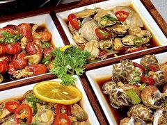 -悦海·家宴·冰花皮皮虾大锅贴(宝龙店)