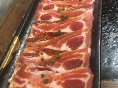调味猪五花-九田家黑牛烤肉料理(石路天虹店)