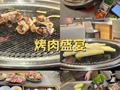 -围炉肉舍•炭烤活鳗•丹东海鲜烤肉(步行街店)