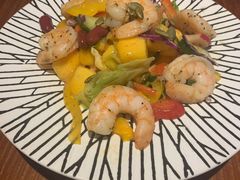 烤虾芒果沙拉-澳骄 Aussie Kitchen·手工披萨·西餐(国大店)