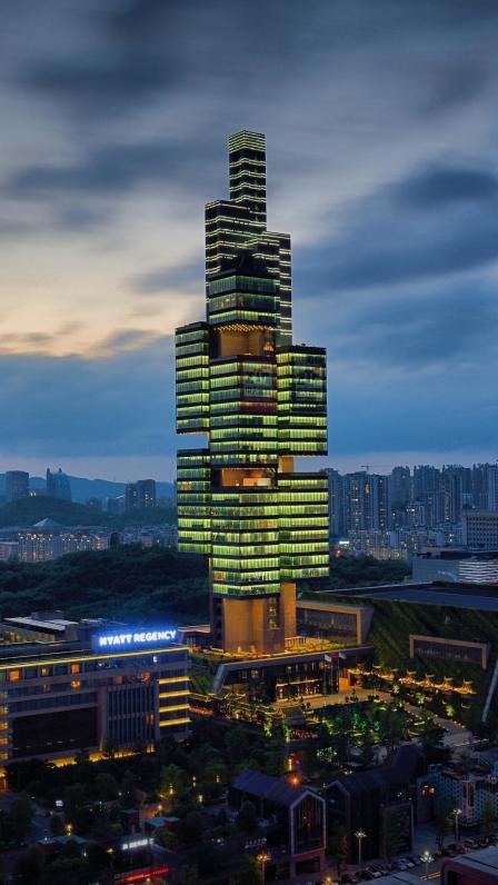 中天201大厦,贵阳市的城市新地标.