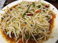 呛绿豆芽-三中高皇羊肉馆