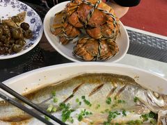 -七的湖·晚芳亭·阳澄湖农家菜·大闸蟹(莲花岛店)