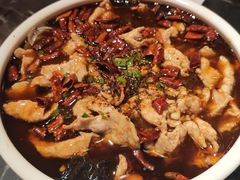 水煮肉片-金掌勺锅包肉(太原万达店)