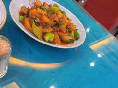 土豆烧牛腩盖浇饭-国强手抓(西夏区店)