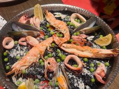 墨鱼汁海鲜饭-ZAFFERANO西班牙海鲜饭(上海首店)