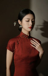 -禾米旗袍妈妈装礼服定制(嘉业国贸店)