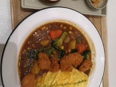 炸鸡块咖喱蛋包饭套餐-池奈·日式咖喱蛋包饭(老城根Gpark店)