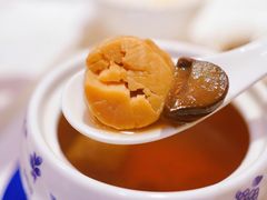 黑蒜瑶柱炖螺头-无锡城中皇冠假日酒店·芳园中餐厅